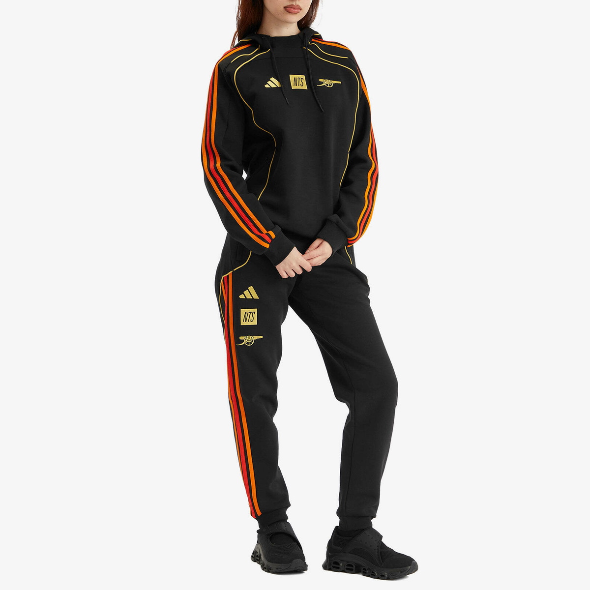 ジャージ adidas Arsenal FC NTS UBP Track Top Adidas Arsenal FC NTS UBP Track Pant in Black adidas