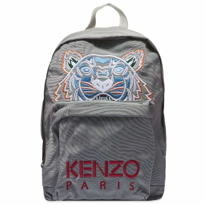 Photo: Kenzo Men's Tiger Backpack in Dove Grey
