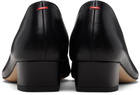 Aeyde Black Helia Low-Cut Heels