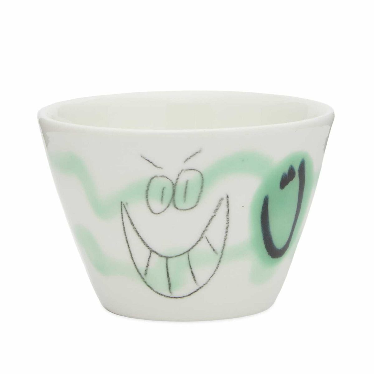 Frizbee Ceramics x END. Super Cup Large - 250ml in Green Grass 