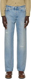 RRL Blue Vintage 5-Pocket Jeans