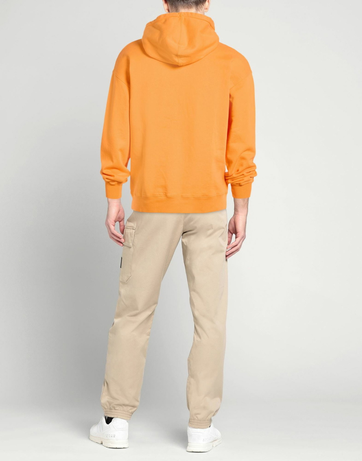 Colorful Standard Mens Sweatshirt in Orange