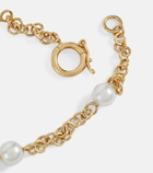 Spinelli Kilcollin - Gravity 18kt gold bracelet with akoya pearls