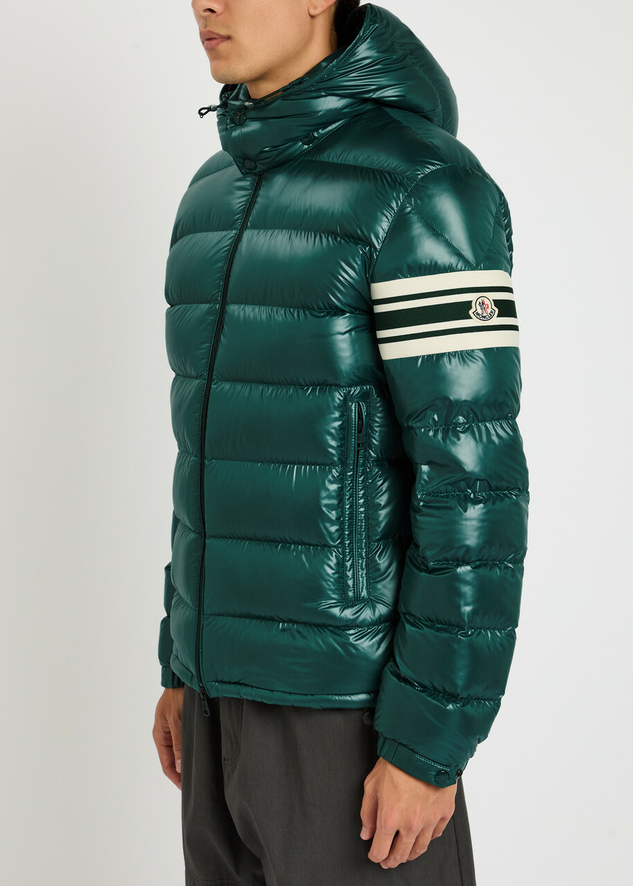 モンクレール LANDE Moncler Landre Padded Shell Jacket Green Moncler