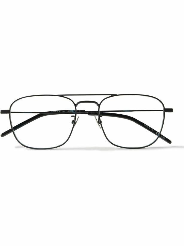 Photo: SAINT LAURENT - Aviator-Style Metal Optical Glasses