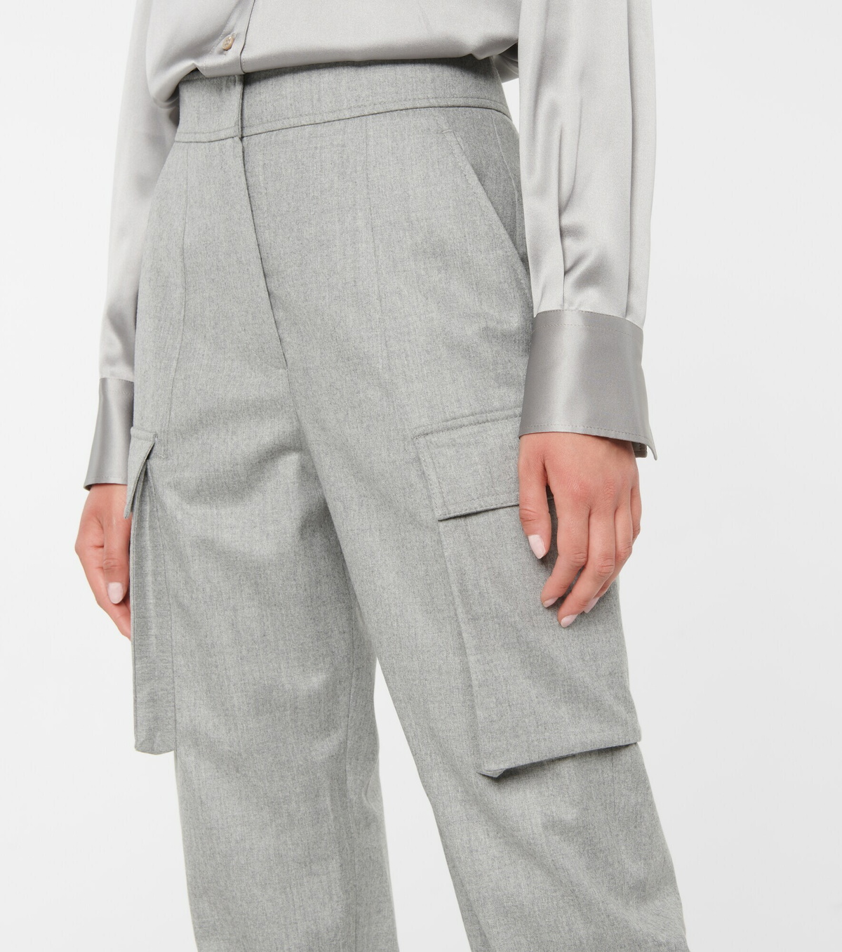 Brunello Cucinelli Wool flannel sweatpants Brunello Cucinelli