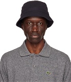 Lacoste Navy Patch Bucket Hat