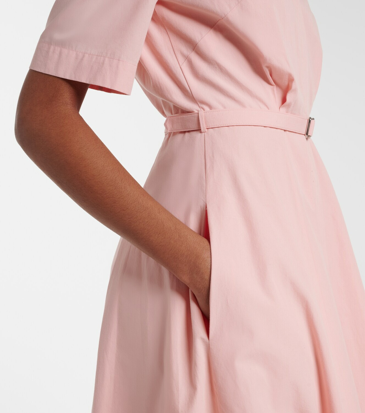 Emilia Wickstead Rubie belted cotton midi dress