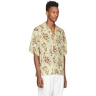 Dsquared2 Beige Killer Monkey Bowling Shirt