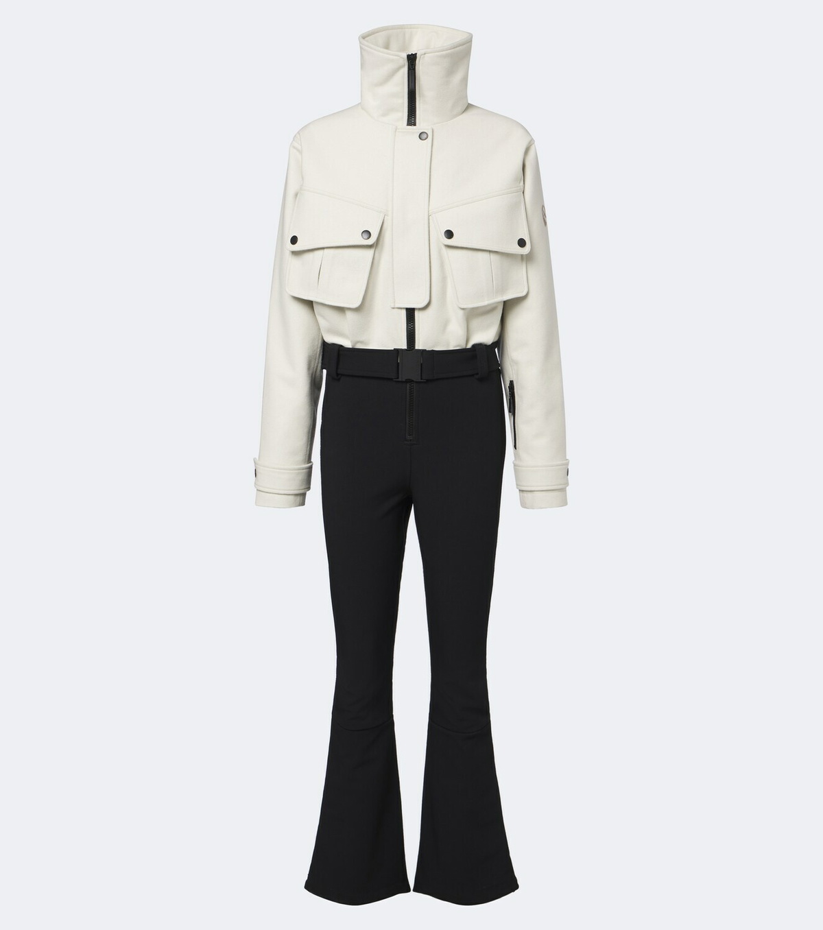Cordova Telluride belted wool-blend ski suit