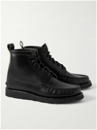 Yuketen - Maine Guide 6 Eye Leather Boots - Black