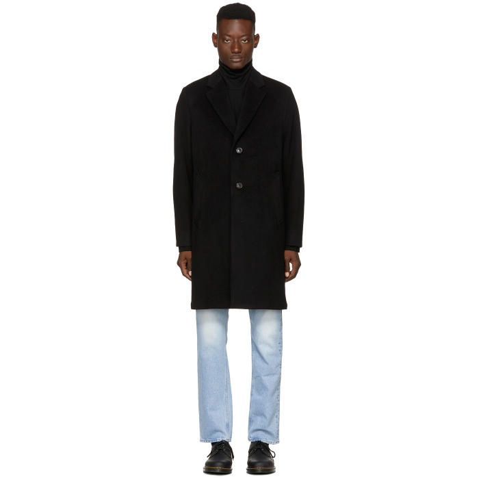 Photo: Our Legacy Black Unconstructed Classic Coat 