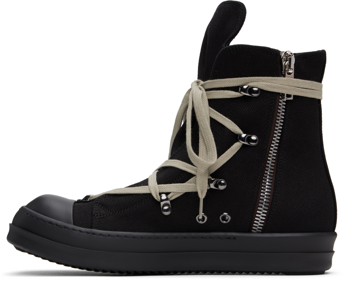Rick Owens DRKSHDW Black Hollywood Hexa Sneaks Sneakers Rick Owens 