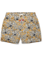 ORLEBAR BROWN - Standard Mid-Length Printed Swim Shorts - Gold