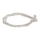 WWW.WILLSHOTT Silver 5 Strand Bracelet