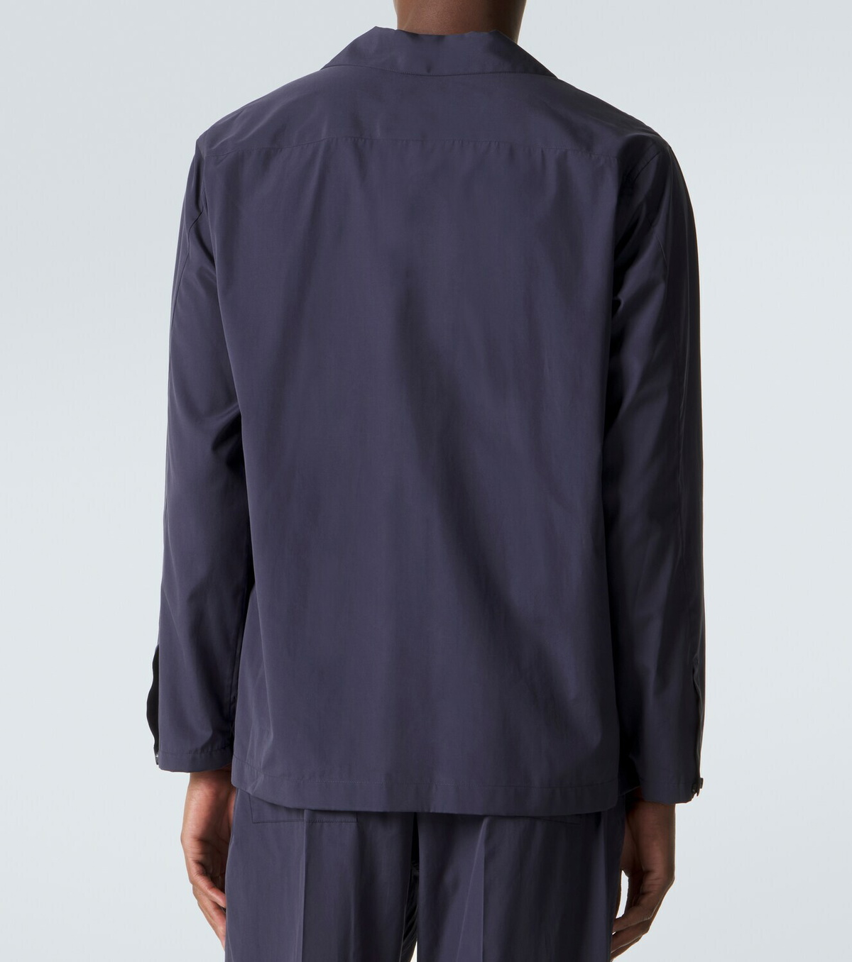 Umit Benan Havana cotton and silk shirt