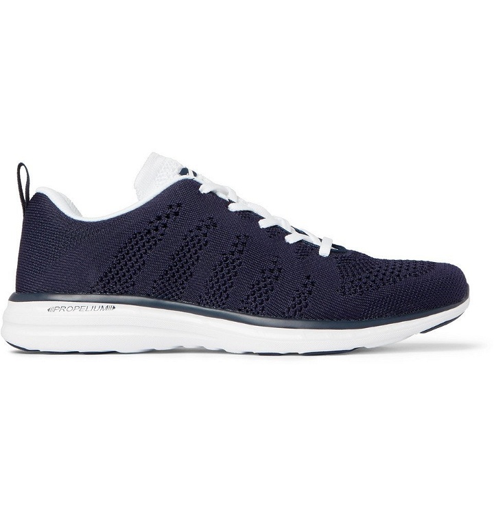 Photo: APL Athletic Propulsion Labs - TechLoom Pro Running Sneakers - Navy