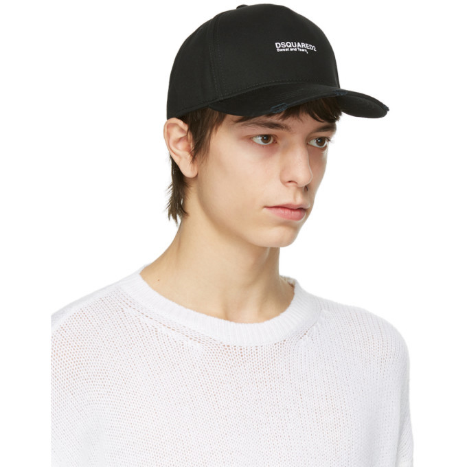 DSQUARED2 ブラックキャップ POWER TWINS DSQUARED2 ブラックキャップ POWER TWINS Dsquared2 Black Power