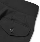 Rubinacci - Manny Pleated Virgin Wool and Mohair-Blend Trousers - Men - Black