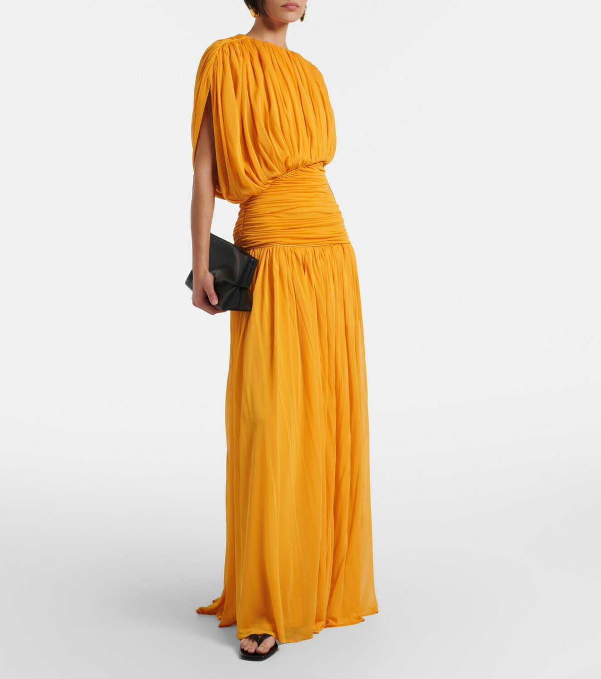 Tove Gai draped jersey gown