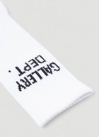 Logo Socks in White