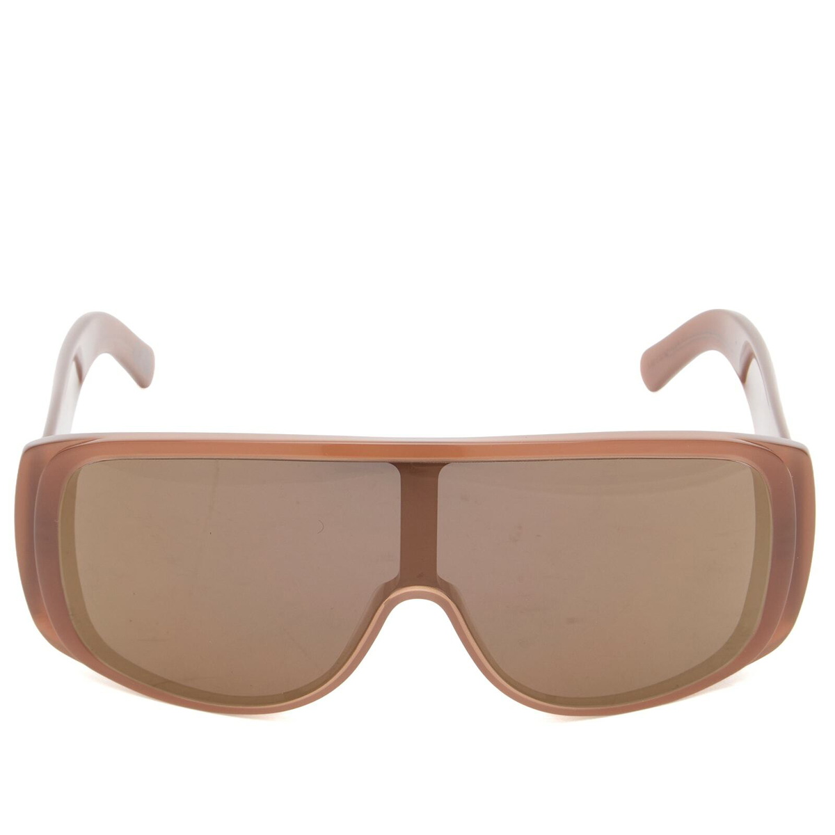 Retrosuperfuture x MM6 Mask Sunglasses in Brown 