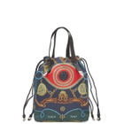 TOGA ARCHIVES Women's TOGA Print Drawstring Bag in Green 