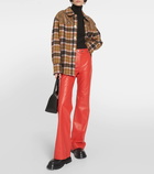 Dorothee Schumacher Sleek Statement leather straight pants