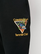CASABLANCA - Logo Organic Cotton Sweatpants