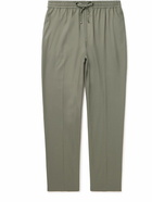 FRAME - Traveler TENCEL™ Lyocell and Cotton-Blend Twill Drawstring Trousers - Green