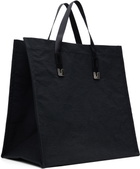Toga Pulla Black Square Tip Tote