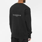 Givenchy Men's Reverse Logo Crew Sweat in Black