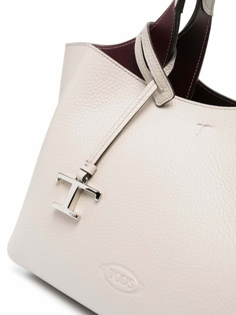 TOD'S - T Timeless Mini Leather Shopping Bag Tod's
