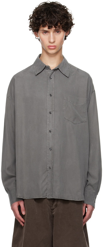 Photo: HOPE Gray Wide Fit Shirt