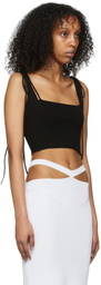 Anna October Black Arta Tank Top