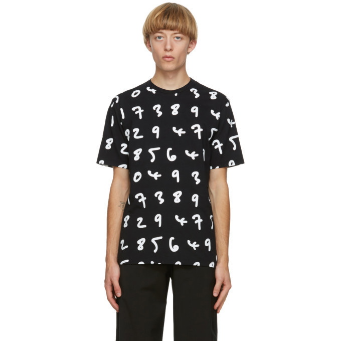 Photo: Paul Smith Black Numbers T-Shirt