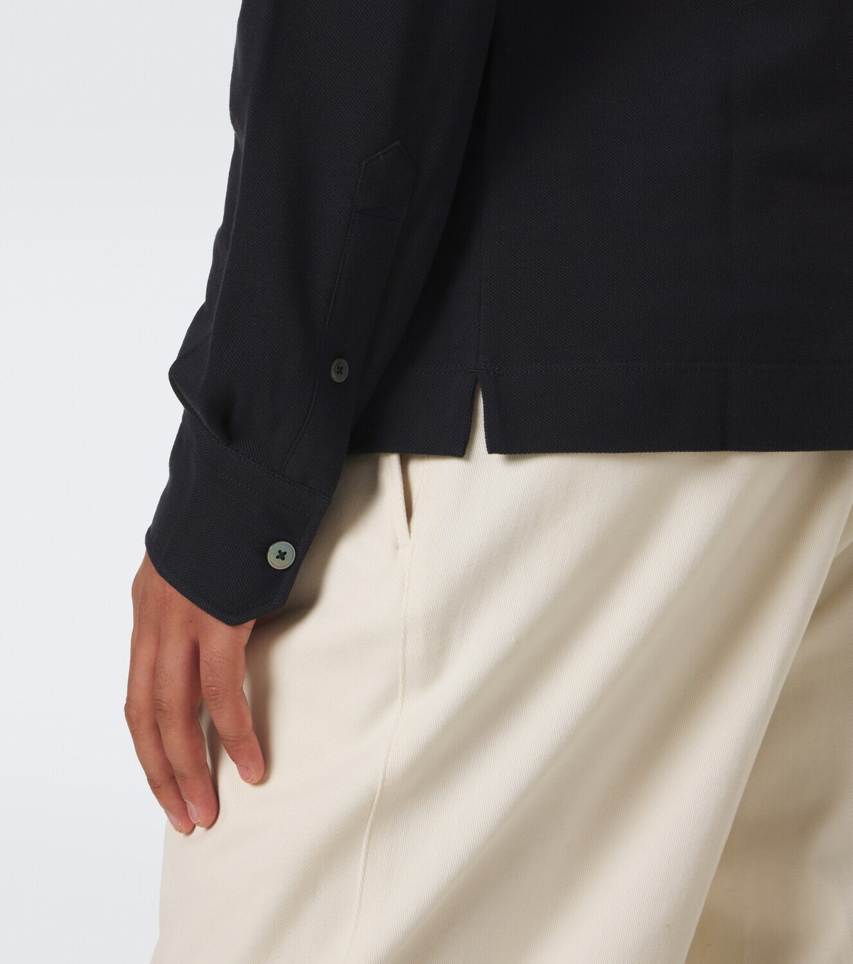 Zegna Cotton piqué polo shirt