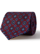 Rubinacci - 8cm Printed Silk Tie