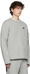 Nike Grey NSW Tech Fleece Sweatshirt
