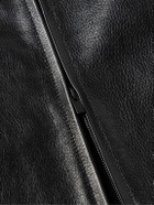 Fear of God - Full-Grain Leather Jacket - Black