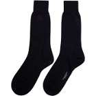 Ermenegildo Zegna Navy Extrafine Wool Socks