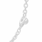 Gucci Women's Trademark Heart Necklace in Silver 