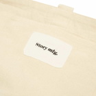 Story mfg. Women's Big Shop Tote in Ecru Natural Tech 