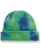 The Elder Statesman - Hot Watchman Tie-Dyed Cashmere Beanie