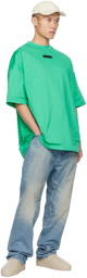 Fear of God ESSENTIALS Green Crewneck T-Shirt