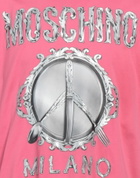 Moschino Mens T-shirt in Magenta