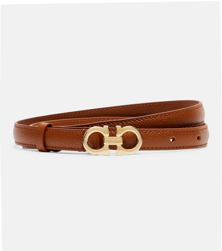 Photo: Ferragamo Gancini leather belt