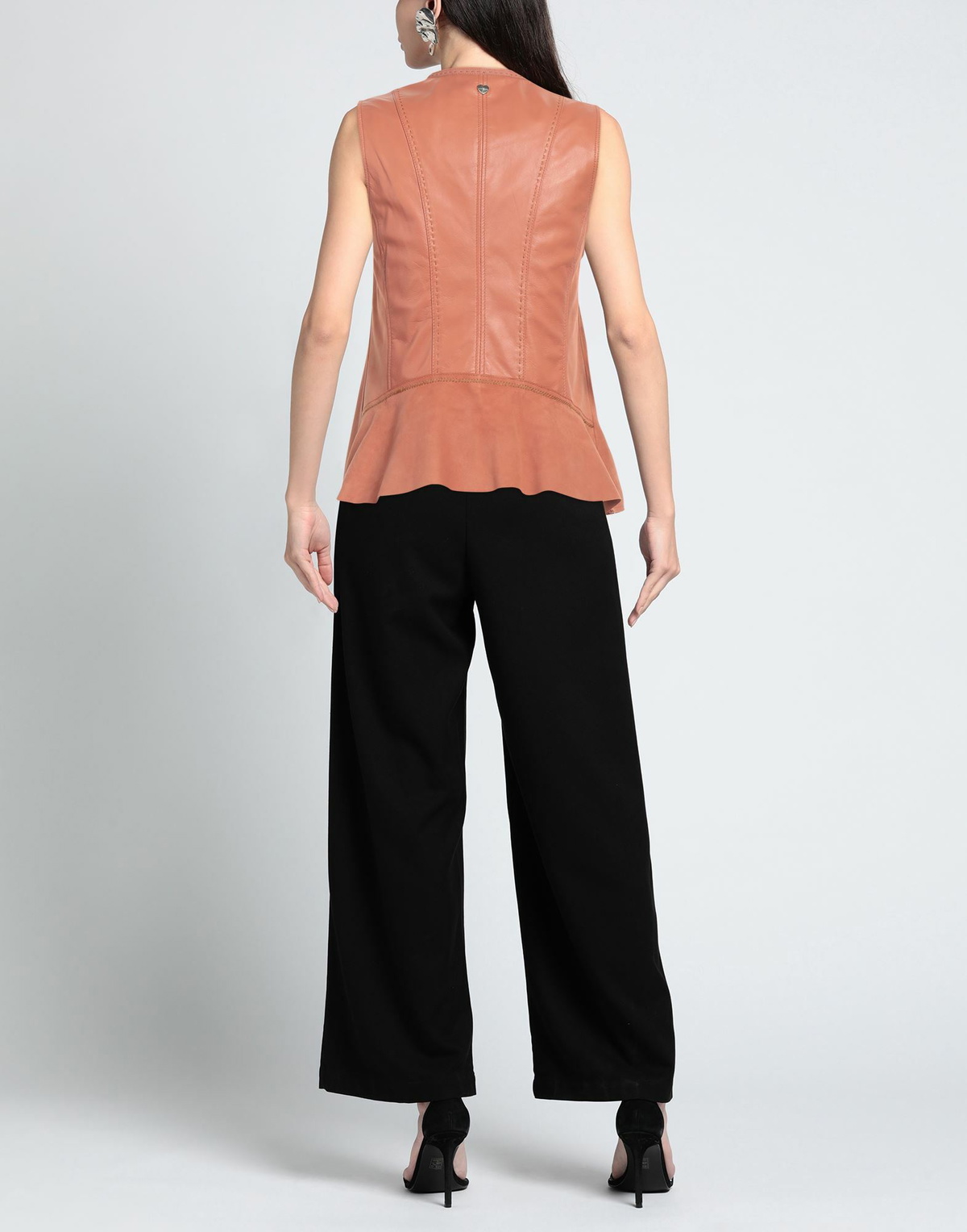 High Womens Tailored Vest Antique rose