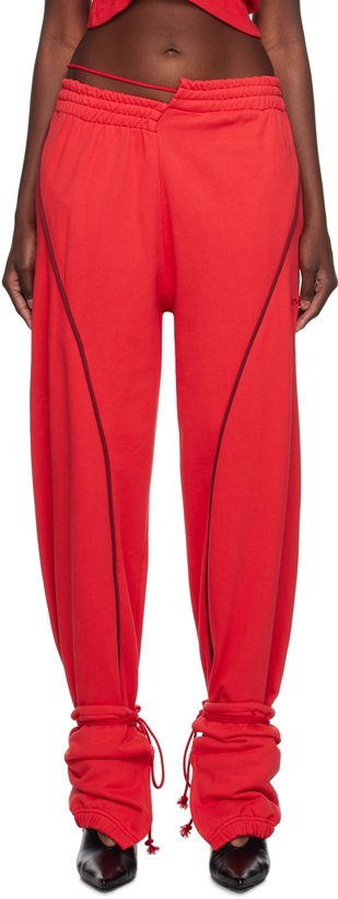 Photo: SRVC Red Service Lounge Pants