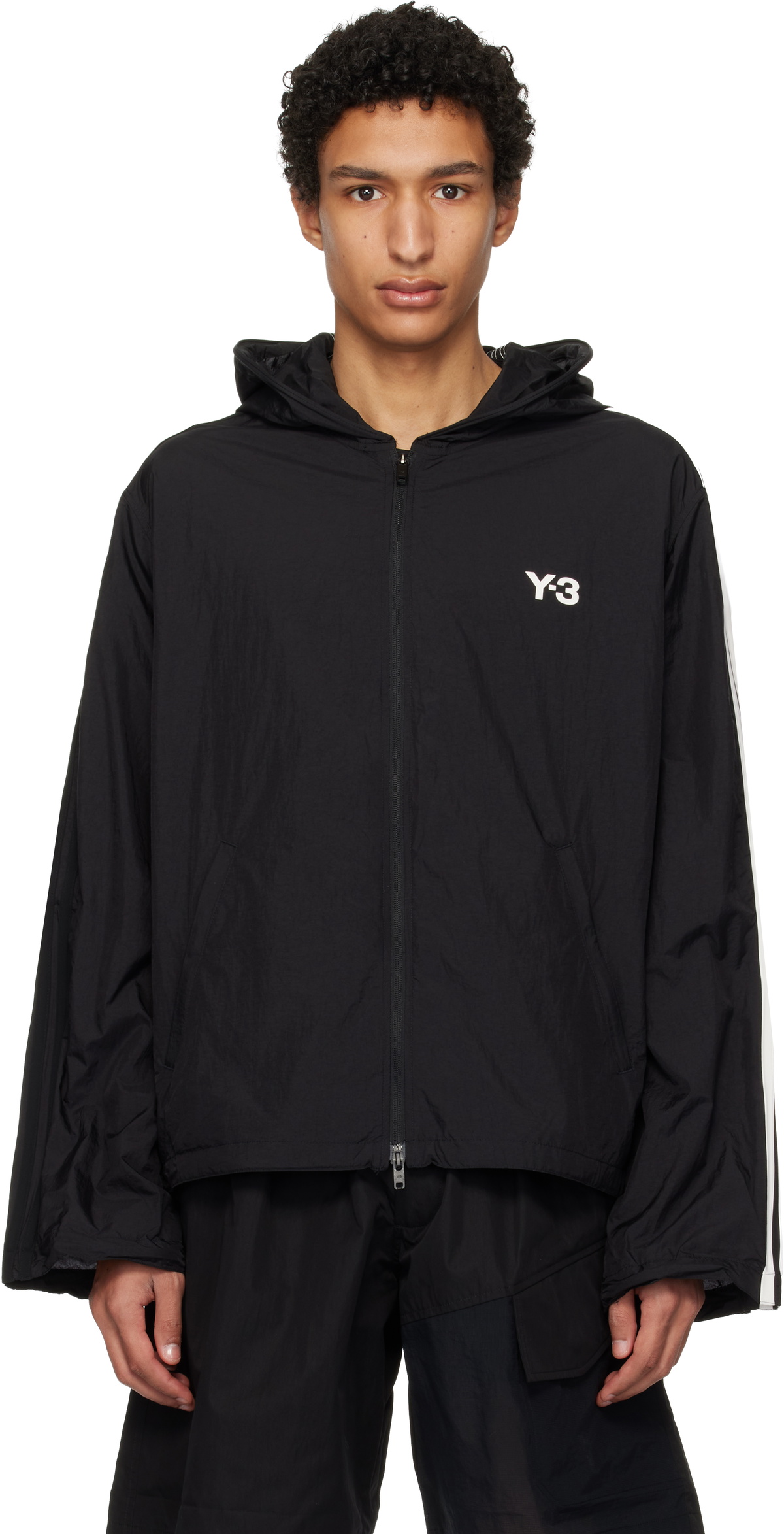 Y-3 Black Running Jacket Y-3